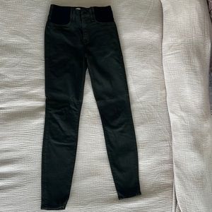 NWOT Good American olive maternity jeans